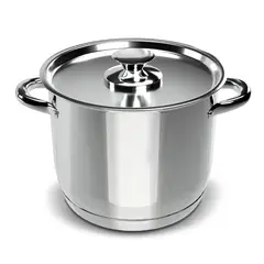 WENS - Cacerola Olla Alta 26cm Acero Inoxidable 11 Litros