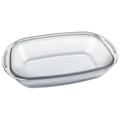 SEMPRE - Bandeja Rectangular Pequeña Vidrio Templado 1800mL