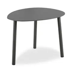 AMERITEX - Mesa de Centro Terraza Satellite Gris Oscuro S