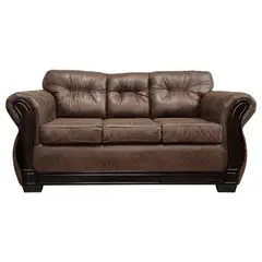 AMERICA DECORA - Sofá Con Respaldo Confortable 3 Personas Taurus Envejecido