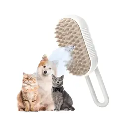 GENERICO - Cepillo Blanco a Vapor 3 en 1 Para Perros y Gatos