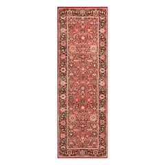 BAZHARS - Alfombra Pasillo 080X240 cm de Lana Kirman 43 48 300