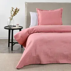 CANNON - Quilt Af Liso 2 Plazas Roller Rosa