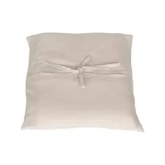 SIMPLE GRACIA - Cubre Plumón Cuna Lino Rosa Pétalo