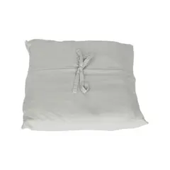 SIMPLE GRACIA - Cubre Plumón Pack & Play Lino Gris Claro