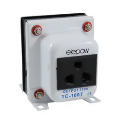 GENERICO - Autotransformador 100 Watts Con Tierra Tc-100t