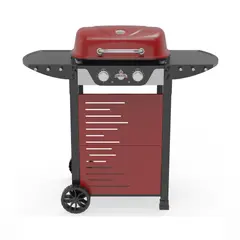 AMERICAN GRILL - Parrilla Exterior Electrica Manhattan E2B Red