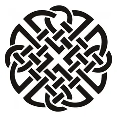 GENERICO - Decomural Celtic Knot Headboard WS-18384