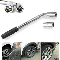 ATURE - Llave Telescópica Para Neumáticos De Coche En Forma De L