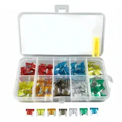 ATURE - Fusible De Coche Fuse Insert Juego Combinado De 100 Piezas