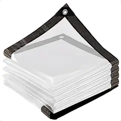GENERICO - Lona Carpa Multiuso 3x3 Metros Impermeable Lona Transparente