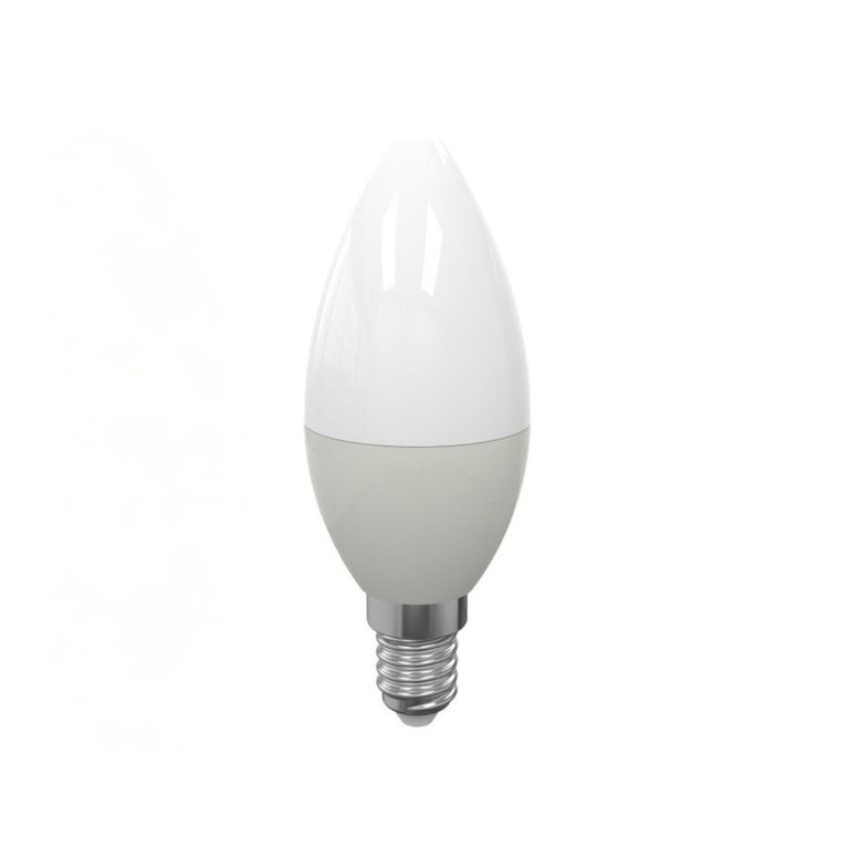 Ampolleta Vela LED 6W E14 Luz Cálida 3000K