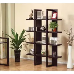 MSA MUEBLES SANTA ANA - Librero Estante Red Cocoa
