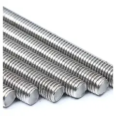 METALFER - Hilo Esparrago Corrido 5/ 8 Zincado X 1 Mts