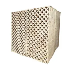 GENERICO - Trillage trilach reja de madera cepillada de 2 mts por 1 mts