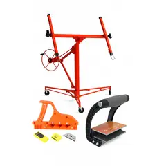 BRYO - Combo Profesional Bryo34 - Elevador de Placas + Porta Placa + Biselador de Esquinas 45