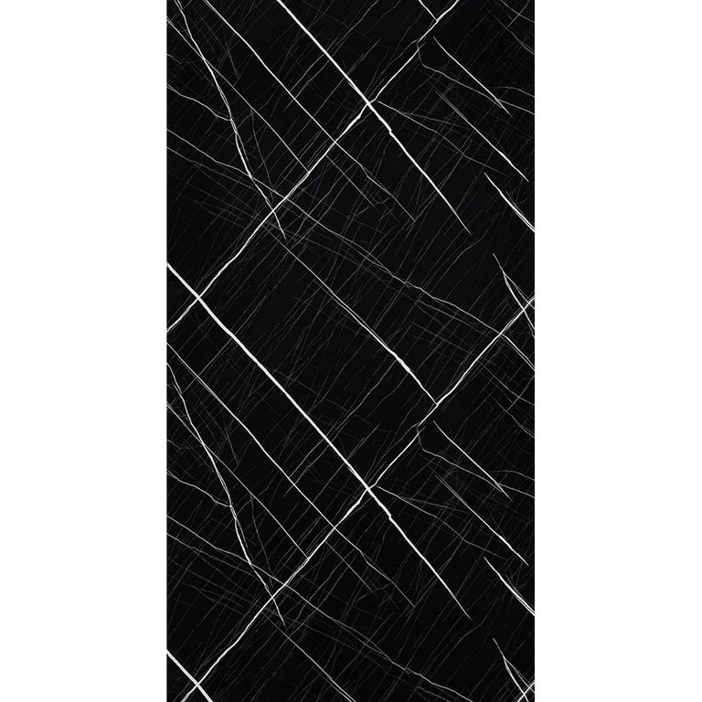 Plancha PVC estilo mármol, Black Line para pared 122 x 244cm PVC007