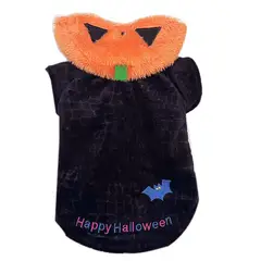 BLWOENS - Disfraz para perro de Halloween - Negro - M