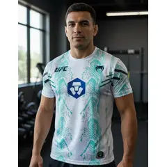 UFC - CAMISETA VENUM ADRENALINE VERDE ESMERALDA EXTRA GRANDE 4XL