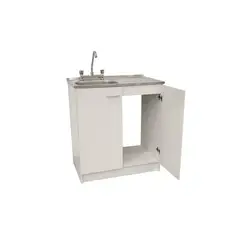 AGM - Kit Lavaplatos 80cm Blanco Derecho…