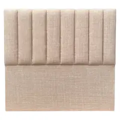 VINTAGE MOBEL - Respaldo de cama Tubular King Lino Beige
