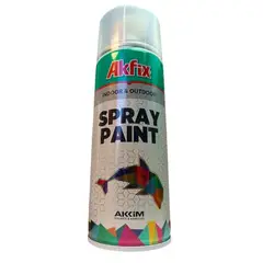 AKFIX - Pintura Aerosol Spray Paint 400 Ml Blanco Brillante