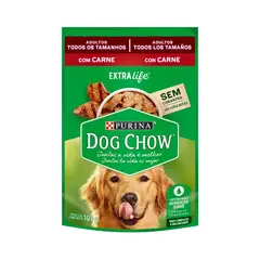 DOG CHOW - Alimento Para Perro Dog Chow® - 15 Sobres - Adulto - Carne