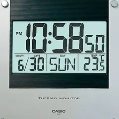 CASIO - Reloj De Pared o escritorio Digital ID-11-1D