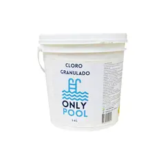 GENERICO - Cloro Piscina Granulado 3kg- Onlypool