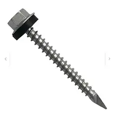 GENERICO - Tornillo Hexagonal Punta Espada 12x1 pulgadas 100 unidades