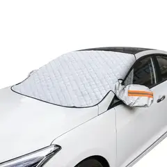 KUANGYE - Cubierta Funda Protector Sol Nieve Cubreparabrisas Para Auto