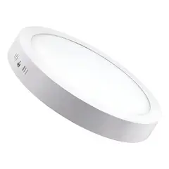 TIOZONEY - Panel Led Sobrepuesto Redondo 18w 6500k 220mm