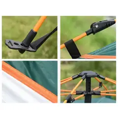 GENERICO - Carpa auto armable para 4 personas