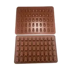PASTELERIUS - 2 Molde De Silicona Ositos Moldes Silicona Reposteria 50 Osito