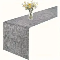 OEM - Mantel Camino De Mesa Rectangular Liso Pvc 180x30cm