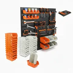 SPACE HOME - Organizador de herramientas 43piezas con panel