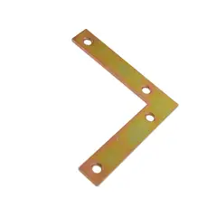 DEVA - ESCUADRA PLANA 21/2 69 ZINC SIN TORNILLOS