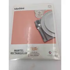 NEWTREE - Mantel Netto Cuadrado 180x180 cm color Coral