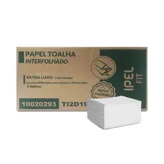 GENERICO - Toalla interfoliada hoja simple 2000 unidades