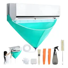 KUANGYE - Cubierta De Limpieza De Aire Acondicionado Impermeable Con T