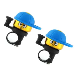 WELDMON - Set 2pk Campana Bicicleta Y Bocina Bicicleta azul