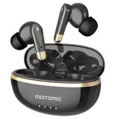 MOTOMO - AUDIFONO IN EAR GOLD LINE ANC/ENC NEGRO AUEARP74