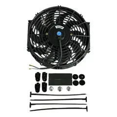 KUANGYE - Electroventilador Universal De 12 Pulgadas Auto 12 Volts