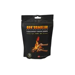 BURNER - Encendedor de Fuego para Parrilla a Carbón. La Manera mas Rápida y Fácil de Encender tu Parrilla. Funciona Siempre