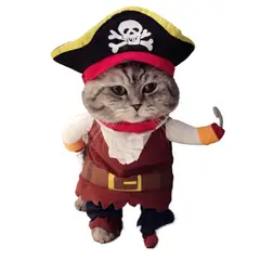 GIOIO - Disfraz Pirata Mascota Divertido Perro Gato Transformación