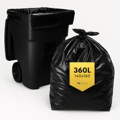 VALSTORE DECO Y DESIGN - Bolsas Residuos Valstore 140x160 5 Unid. 80 mic Carga Pesada