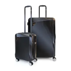 DKNY - Pack 2 Maletas Donna Karan Divina S 10kg + L 23kg negra