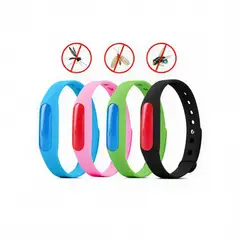 MOVI - Set de 4 Pulseras Repelentes contra Mosquitos y Zancudos