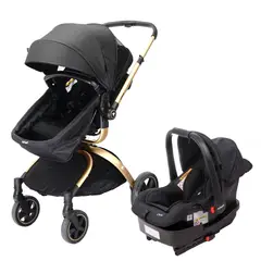 INFANTI - Coches Travel System Epic 360° 2G F80 Black