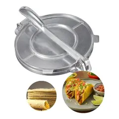 GENERICO - Prensa Para Tortillas 8 Pulgadas Cocina Acero Inoxidable